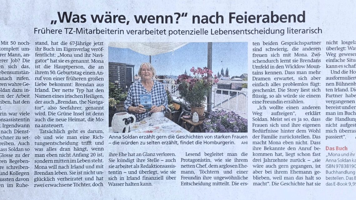 Mona in der Taunus Zeitung